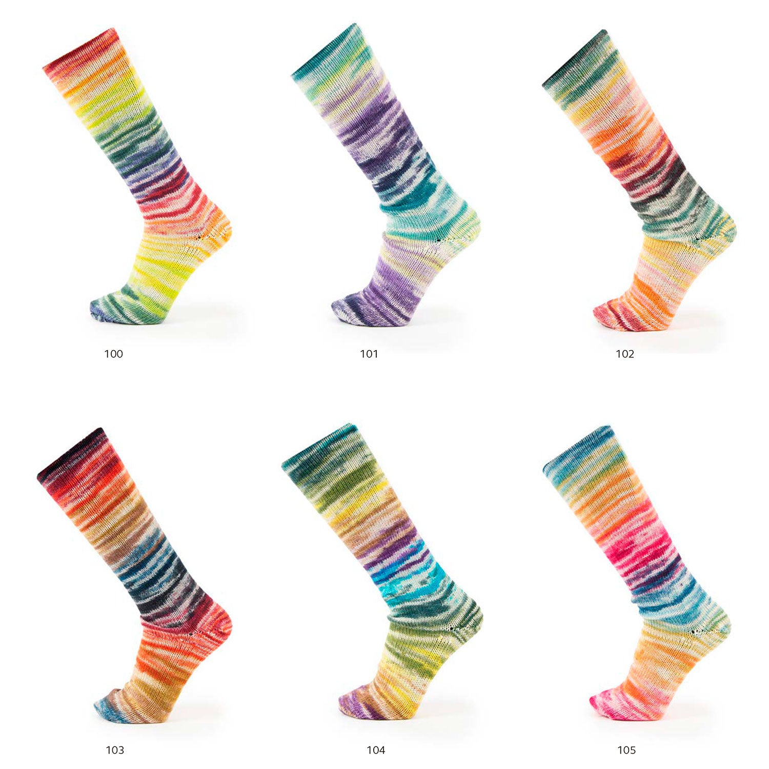 Katia Concept Symmetric Socks & More - Crasy