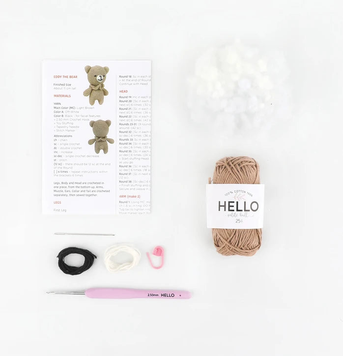 #code_MAK06 - Ted The Mini Bear (12 cm)