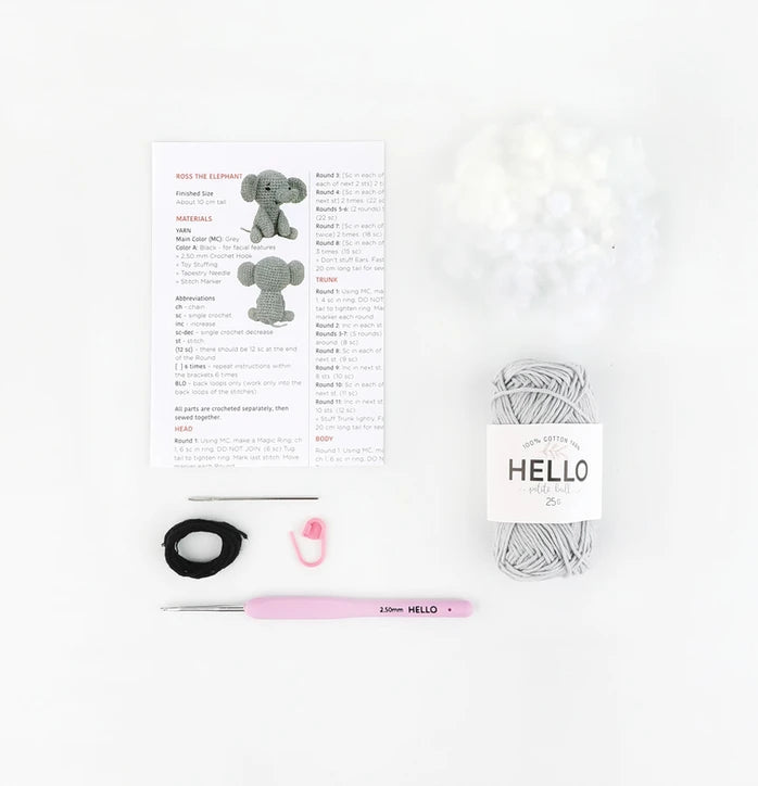 #code_MAK01 - Elly The Elephant (10 cm)