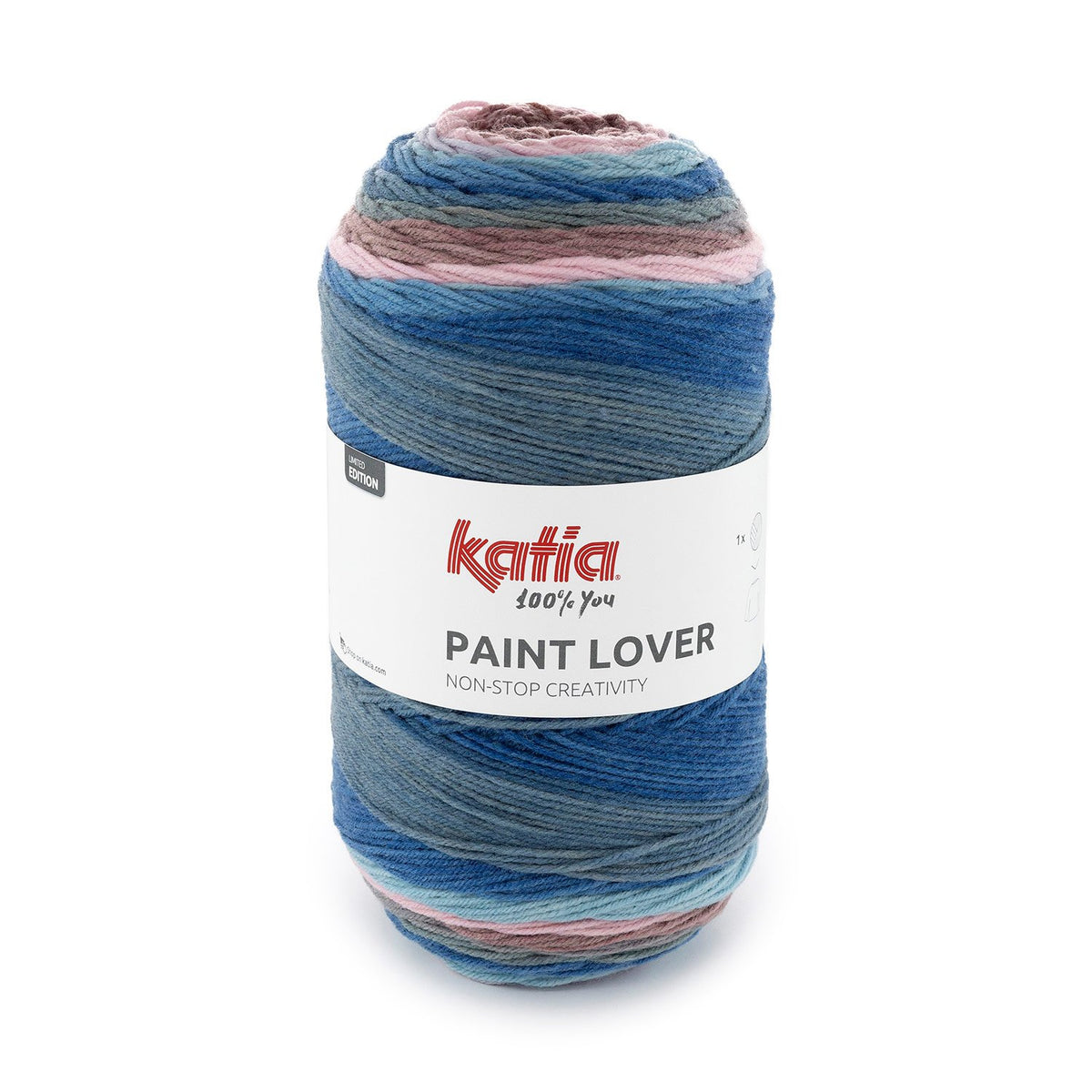 #kleurcode_505 - Kauwgom roze-Blauw-Olieverf