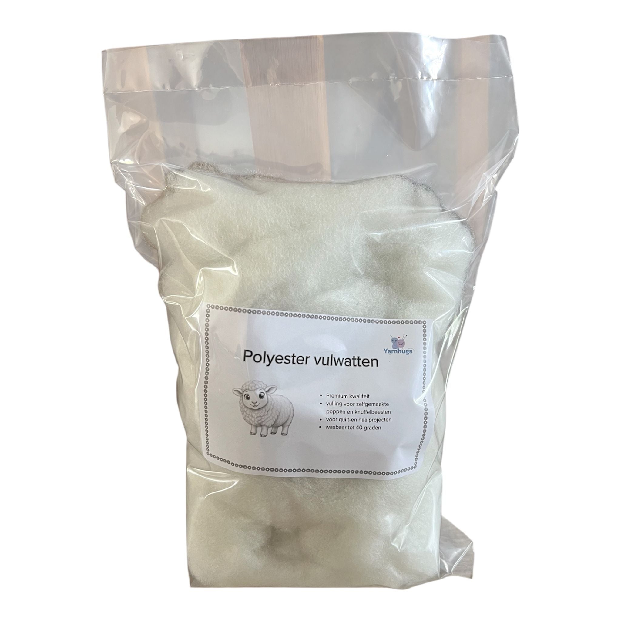Polyester Vulwatten 100g