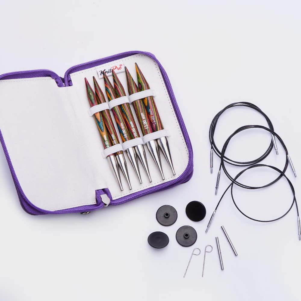 KnitPro Symfonie verwisselb. breip. 13cm set Chunky