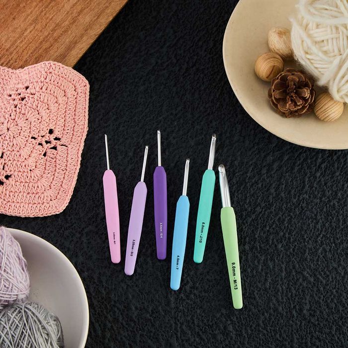 KnitPro Waves 2.0 crochet hook set 2.00-12.00mm Grande