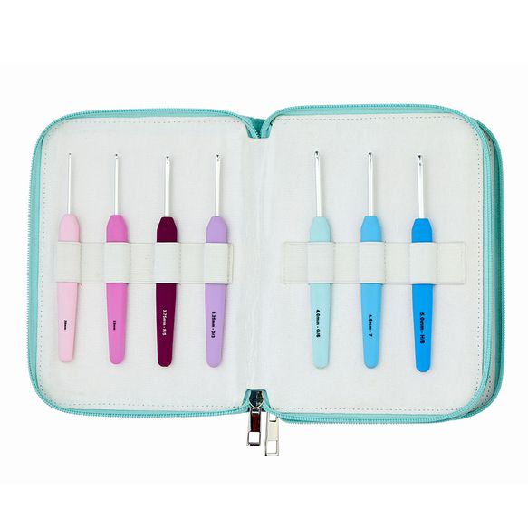 KnitPro Waves 2.0 crochet hook set 2.00-12.00mm Grande