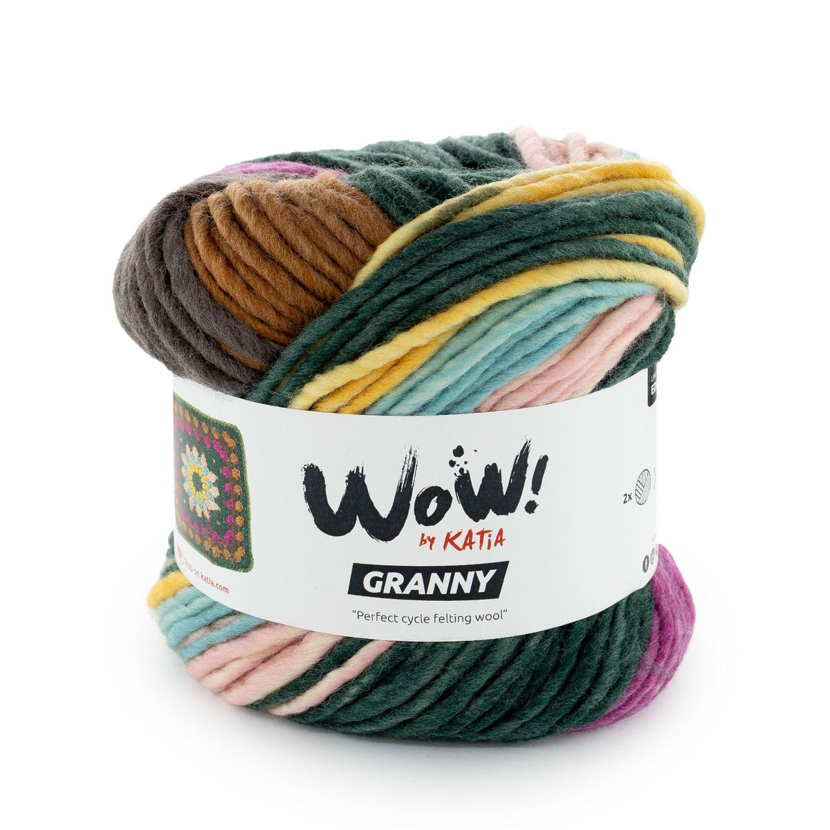 #kleurcode_500 - Groen-Oker-Camel-Kauwgom roze