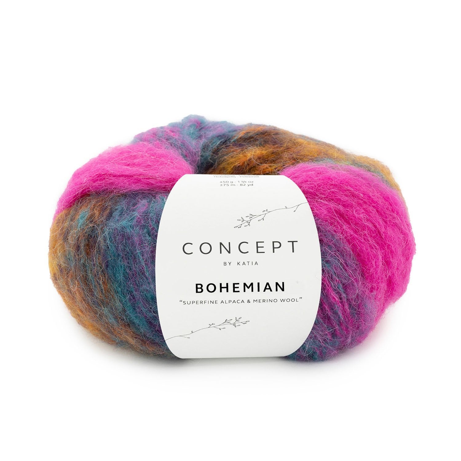 #kleurcode_205 - Fuchsia-Eend blauw-Roest bruin